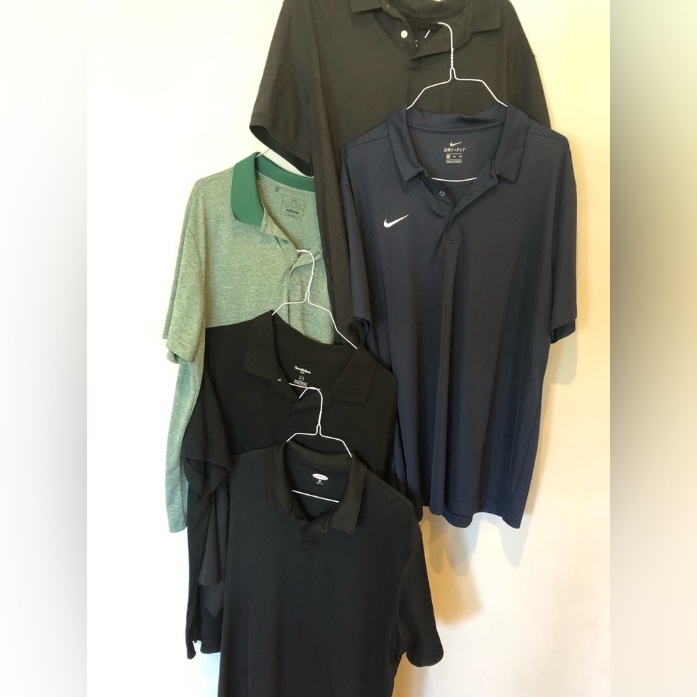 Men’s XXL Polo Shirt bundle (5)
